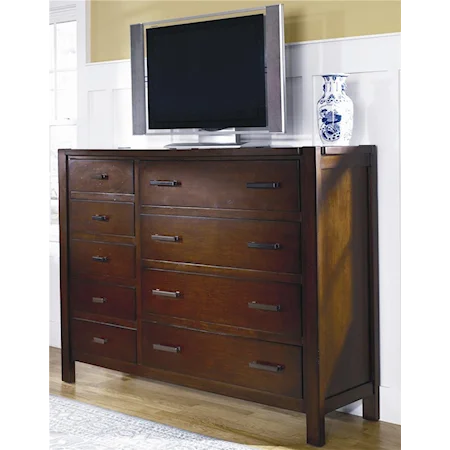 Nine Drawer Media Dresser